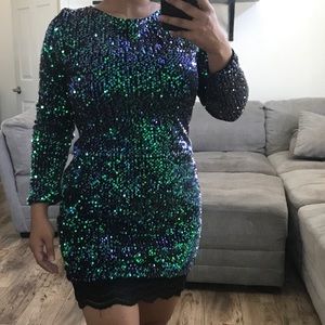 SHEIN Sequin Dress